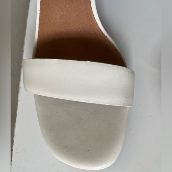Madewell Elegant off White Block Heel Sandals size 7 - Picture 11 of 14